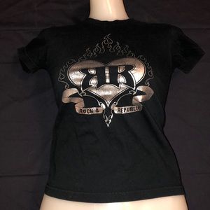 Rock & Republic shirt black size small